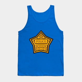 Police Badge Tank Top